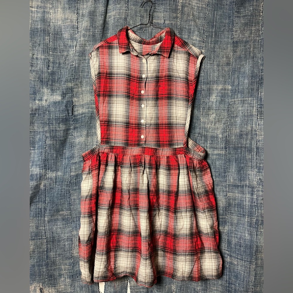 Plaid ASOS Curve Flannel Dress